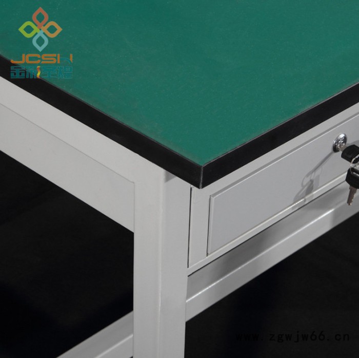 金彩防静电工作台 车间装配操作台 带抽屉工作桌 实验桌钳工承重图4