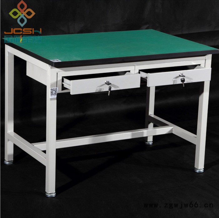金彩防静电工作台 车间装配操作台 带抽屉工作桌 实验桌钳工承重图2