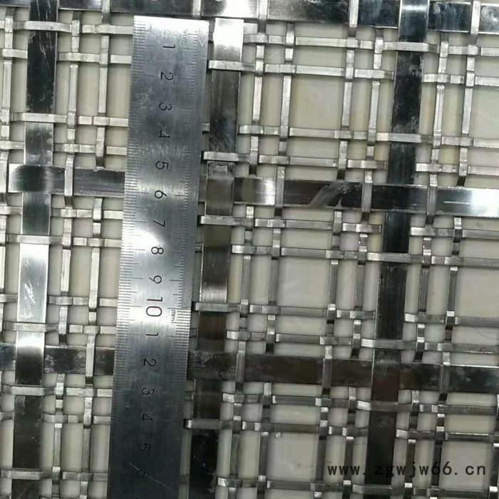 乾卓金属装饰网帘迪奥款金属编织网家具柜门装饰金属网复古风不锈钢编织网工业风编织装饰网图7