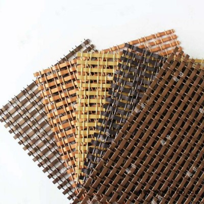 乾卓 金属装饰网帘金属编织装饰网隔断屏风网幕墙金属网建筑立面墙体金属隔断网