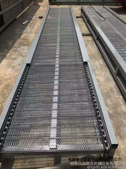 金属网带输送机直销 提升爬坡输送图4
