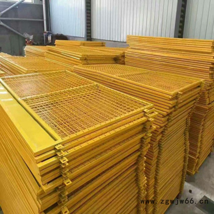 基坑金属网墙专业厂家 基坑隔离栅施工防护栏 警示标语基坑护栏图6