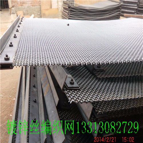 百瑞 河北热镀锌编织网 哈尔滨编织网桥梁防抛网 金属网编织网 金属丝编织方孔网 矿筛网厂 材质热镀锌丝 锰钢网图3