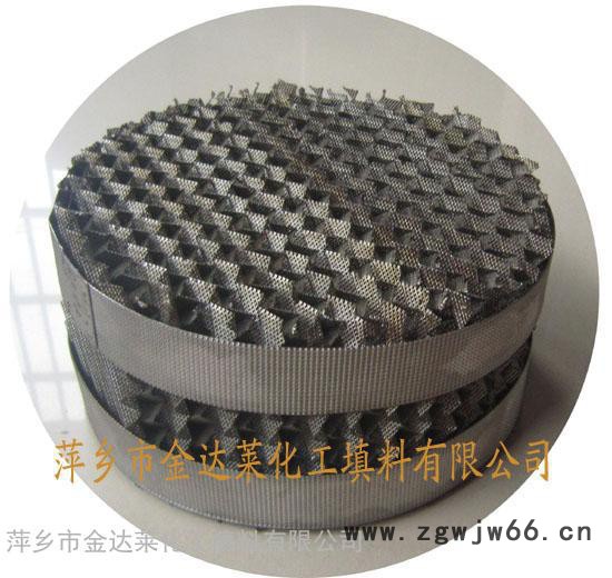 不锈钢网孔板波纹填料 304、316L金属网板波纹价格及图片_不锈钢网孔波纹填料图2