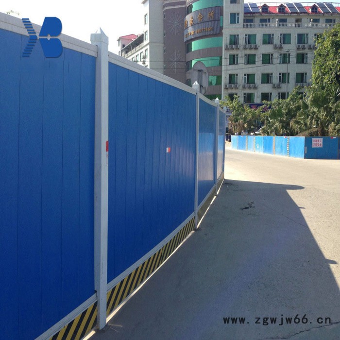 派森 夹芯板彩钢围挡 金属网 彩钢围挡 pvc彩钢围挡 夹心彩钢围挡规格图5