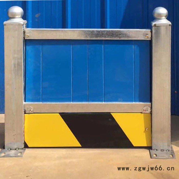 派森 围挡价格 金属网 彩钢围挡 2米高彩钢围挡 蓝色铁皮围挡图5