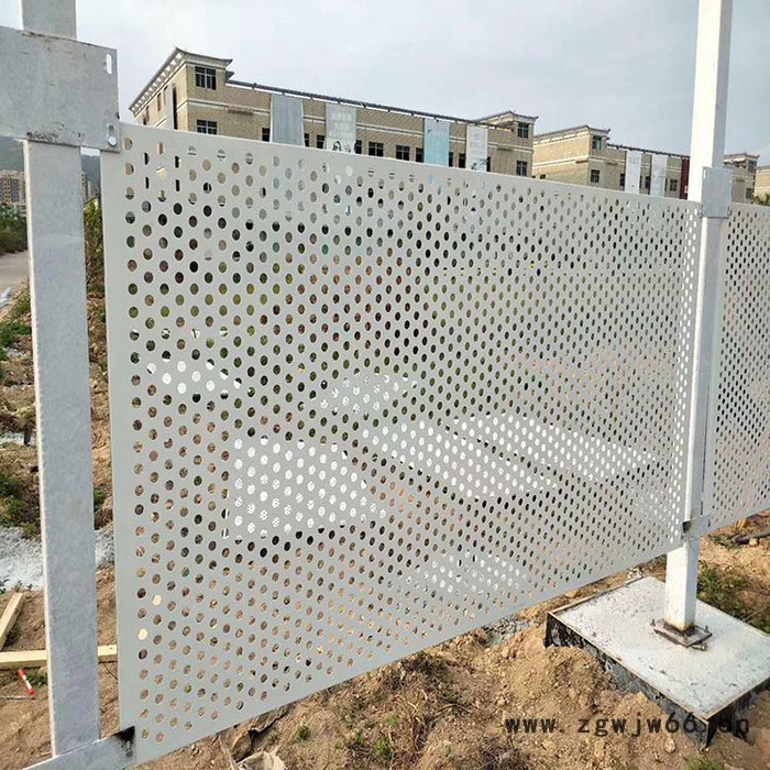 派森 围挡价格 金属网 彩钢围挡 2米高彩钢围挡 蓝色铁皮围挡图2