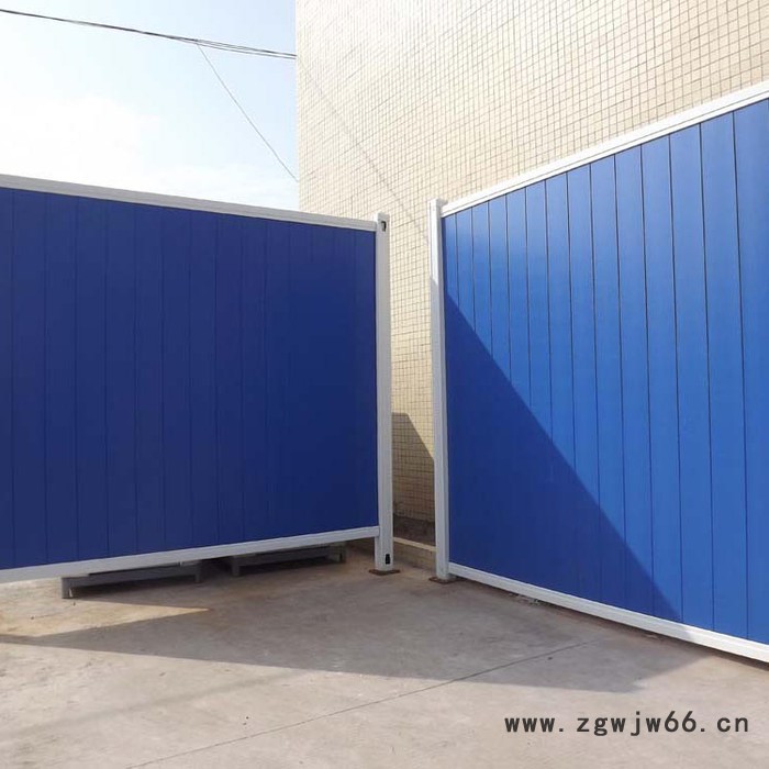 【派森】 金属网 彩钢围挡 小草彩钢围挡 交通彩钢泡沫夹芯板围挡 可拆装二次利用围挡图5