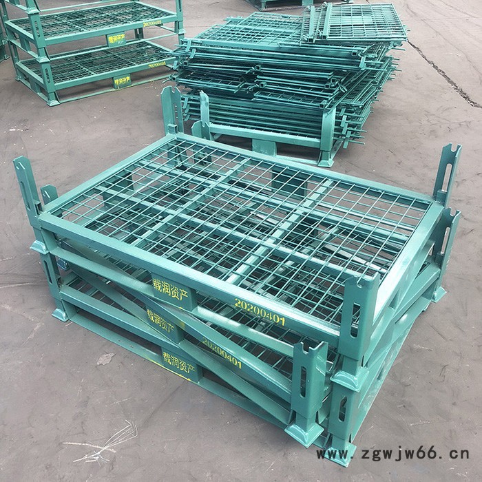 金属网箱 仓储笼 蝴蝶笼 折叠周转箱图4