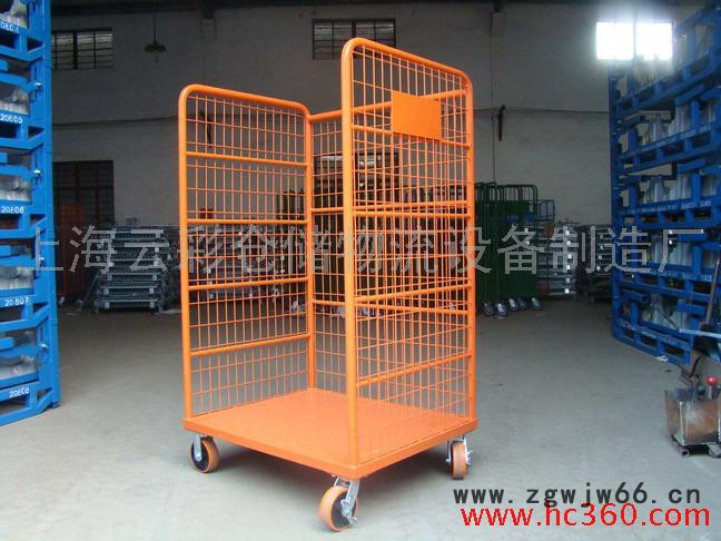 供应商超两面车、载物台车、流转台车、物流台车、料架车、工位车、巧固架、铁板箱、仓库笼、手推车、堆垛架、金属网箱盘图3