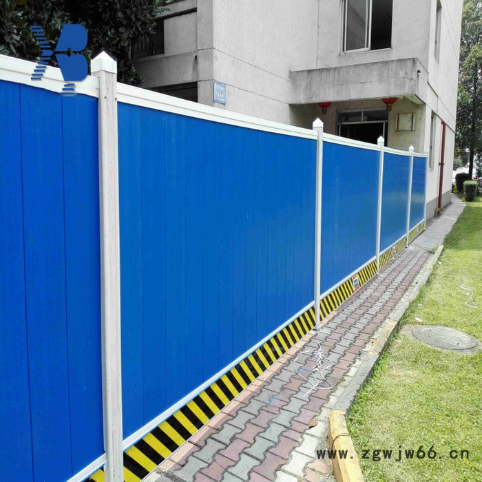 派森 pvc围挡 金属网 彩钢围挡 可拆装二次利用围挡 pvc环保围挡图3