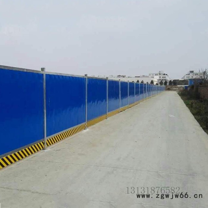 派森 pvc围挡 金属网 彩钢围挡 可拆装二次利用围挡 pvc环保围挡图4