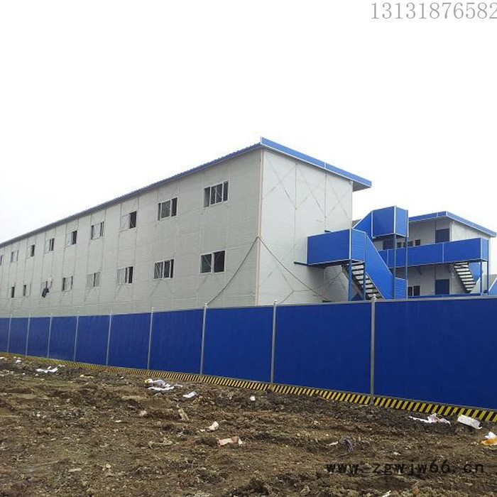 派森 pvc围挡 金属网 彩钢围挡 可拆装二次利用围挡 pvc环保围挡图6