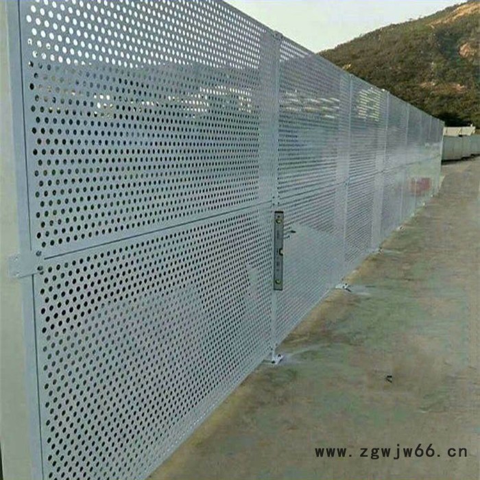 派森 pvc围挡 金属网 彩钢围挡 可拆装二次利用围挡 pvc环保围挡图2