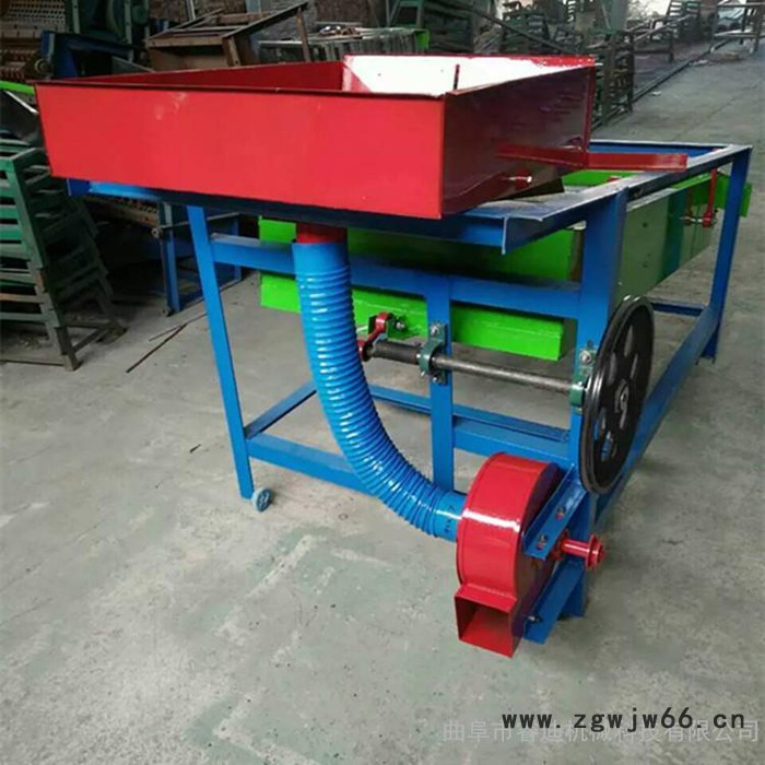 芝麻筛选机 双层加厚粮食清选机 金属网筛选机图2