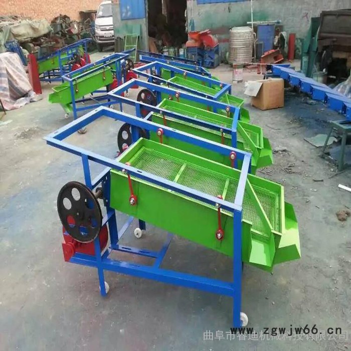 芝麻筛选机 双层加厚粮食清选机 金属网筛选机图4