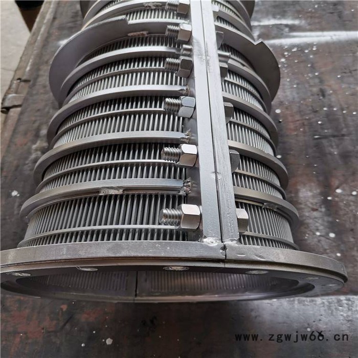 铭哲 污水处理器筛筒 条缝筛 金属网过滤筒图4