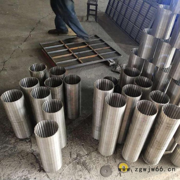 铭哲 污水处理器筛筒 条缝筛 金属网过滤筒图2