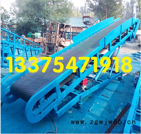 供应移动升降皮带输送机 金属网带输送机 移动式胶带机图2