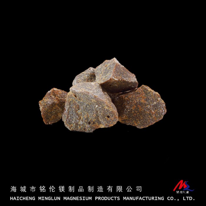 铭伦电熔镁砂 97电熔镁砂 耐火材料电熔镁砂 镁碳砖原料 高温绝缘耐火材料原料 粒度可加工定制图2
