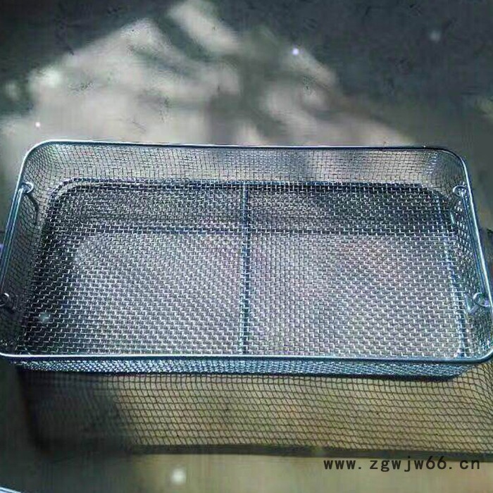 火爆热卖  金属网筐  医用消毒筐  滤水网筐  聊城网篮价格图2