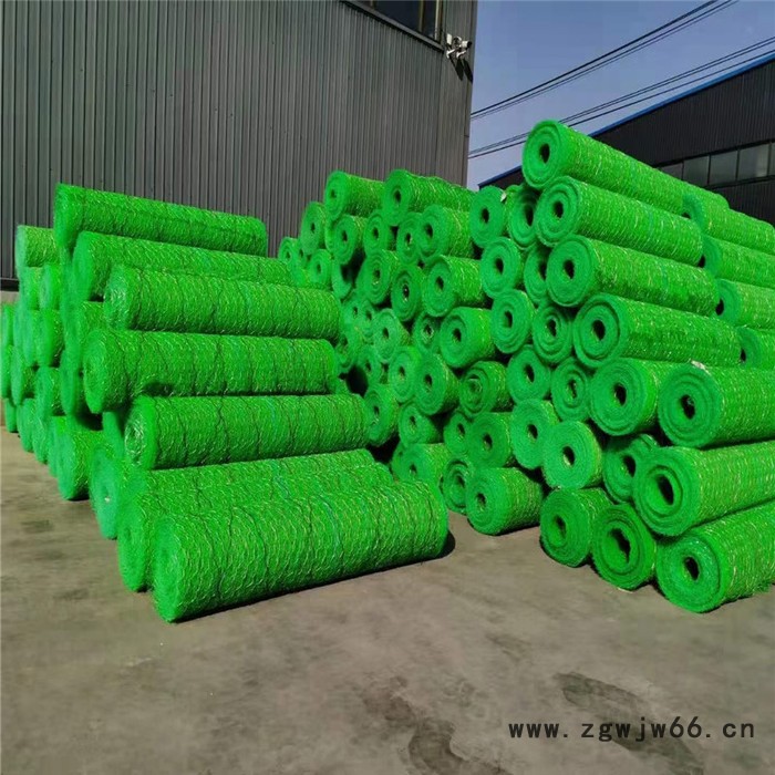 绿化加筋麦克垫  三维土工植生垫  聚合物加筋网 高尔凡加筋麦克垫 机编加筋六边形双绞合金属网图8