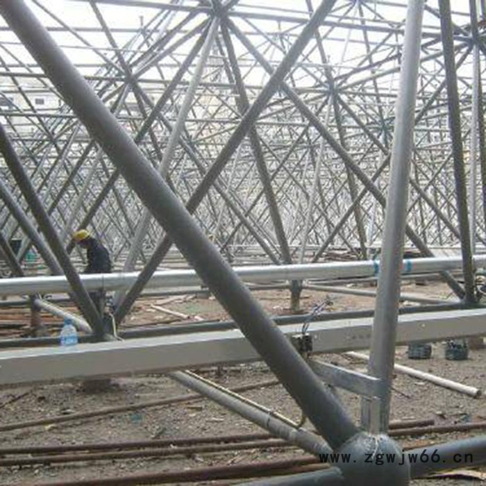 恒兴 大量批发 网架施工金属网架设计 轻钢网架加工制造 螺栓球网架 电话议价图3