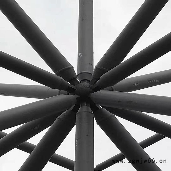 恒兴 大量批发 网架施工金属网架设计 轻钢网架加工制造 螺栓球网架 电话议价图2