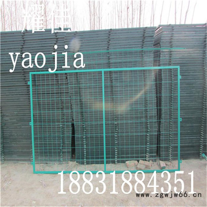 供应耀佳 框架护栏网 公路护栏 隔离网 围栏网 隔离栅 防护网 金属网 小区护栏 围墙 边坡防护网 铁丝围栏 铁路护栏图3