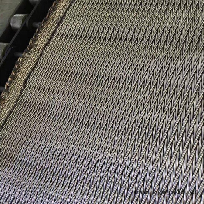 博越非标加密性人字形不锈钢网带 耐高温输送金属网带退火炉传送带图4