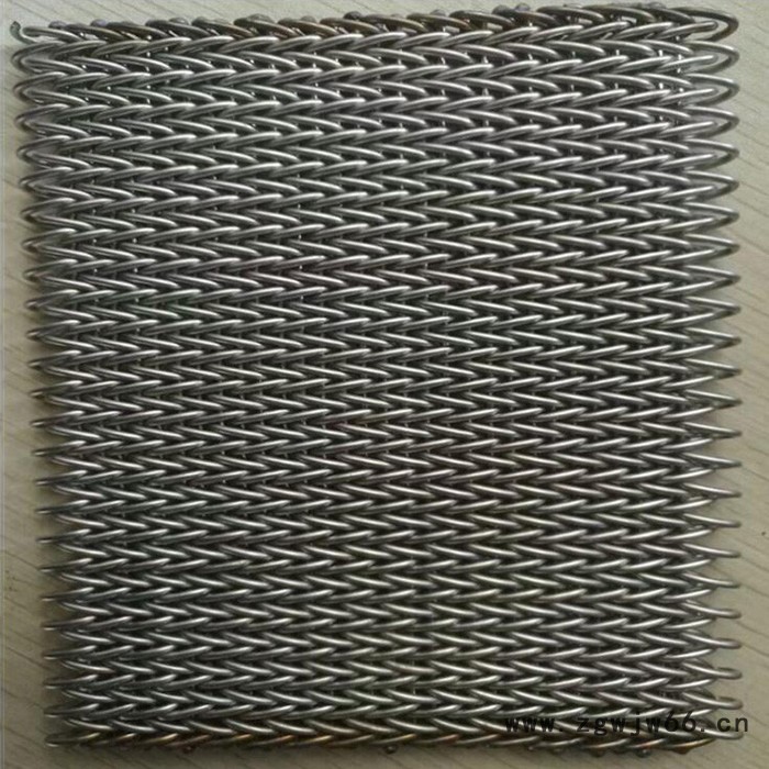 博越非标加密性人字形不锈钢网带 耐高温输送金属网带退火炉传送带图3