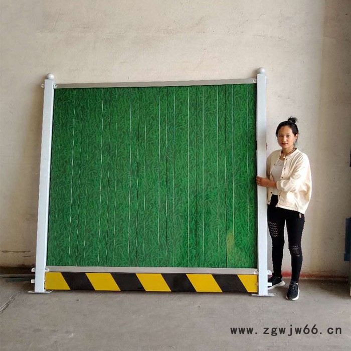 派森 围挡价格 金属网 彩钢围挡 2米高彩钢围挡 蓝色工地围挡图6