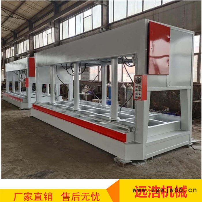 外墙保温材料专用液压冷压机 加宽轨道冷压机 带轮带车冷压机图5