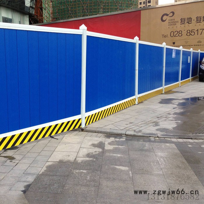 【派森】 金属网 彩钢围挡 复合彩钢围挡 定制建筑工程围挡 pvc彩钢围挡图2