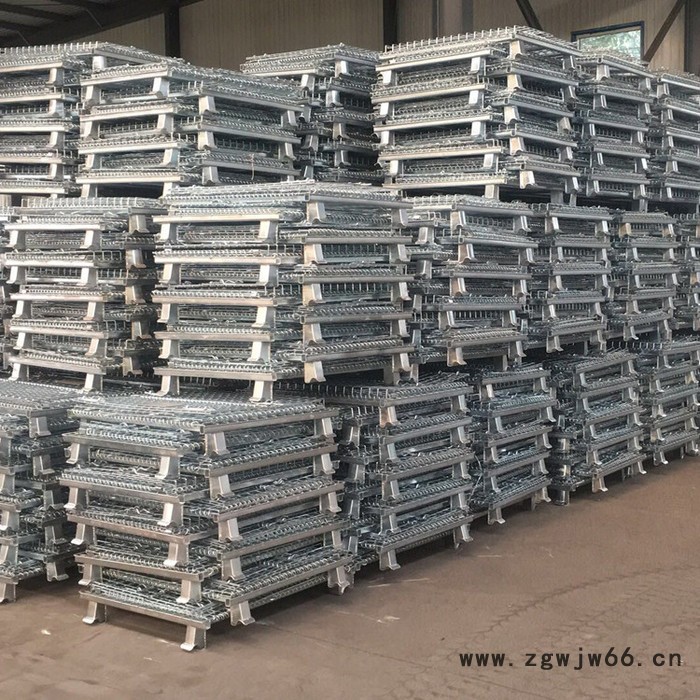 【金帆】 厂家直销 折叠式仓储笼 金属网格  带轮仓储笼 仓储物流箱可定做图4