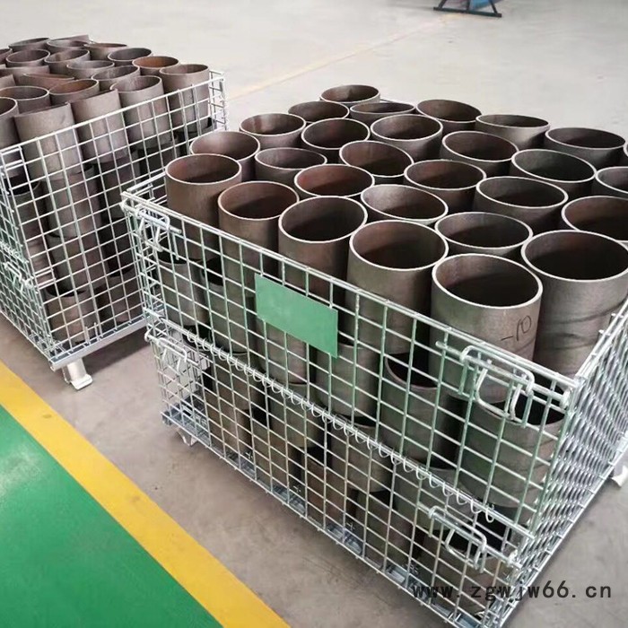 【金帆】 厂家直销 折叠式仓储笼 金属网格  带轮仓储笼 仓储物流箱可定做图5