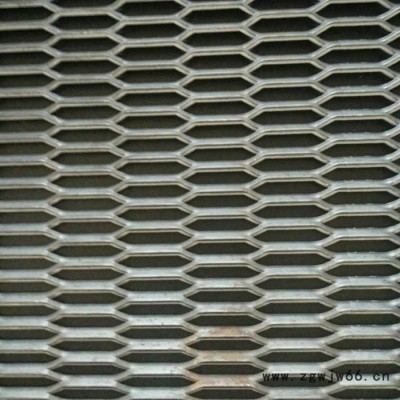 碳钢钢板网 货架用金属网 拉伸菱形孔折弯网片 拉伸板网厂家定制