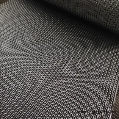 博创 人字形网带 定做人字形金属网带输送带 304耐高温流水线传送带