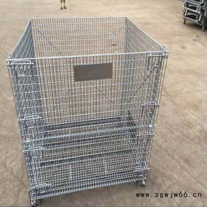 江西折叠式仓储笼 金属网格材质 承载大 ，同诺厂家批发江西仓储笼 九江仓储笼图3