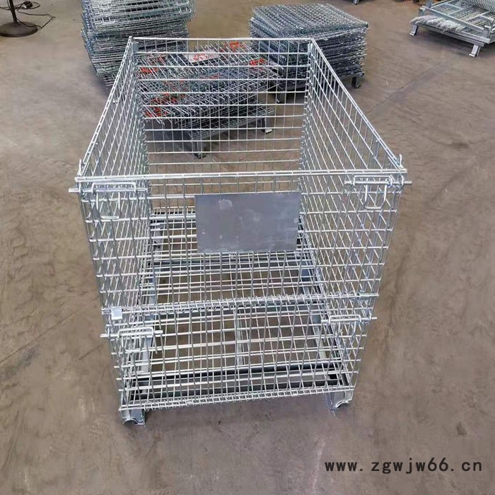 江西折叠式仓储笼 金属网格材质 承载大 ，同诺厂家批发江西仓储笼 九江仓储笼图2