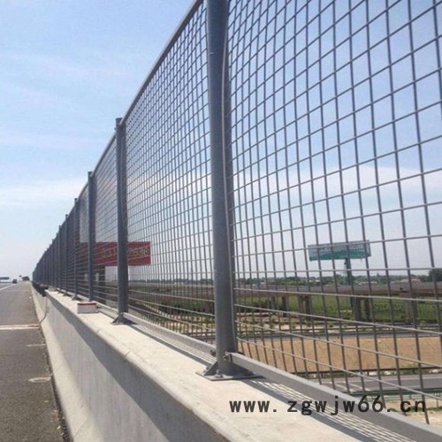 贵州浸塑桥梁防抛网 公路桥梁防落物金属网 两侧防抛网 款式定做图3