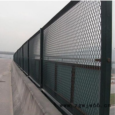 贵州浸塑桥梁防抛网 公路桥梁防落物金属网 两侧防抛网 款式定做