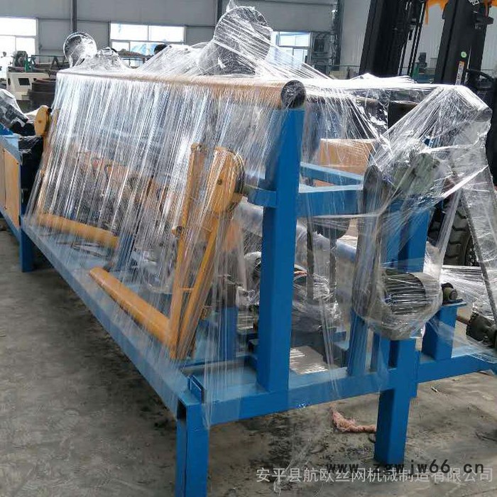 航欧厂家金属网编织机勾花网机 菱形网机 铁丝网编织机全自动勾花网机实体制造图3