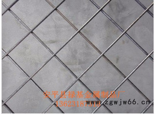 供应禄基厂生产的2*4米建筑网片  护栏 护栏网片 金属网栏 金属网图6