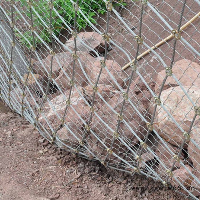 新款拦石网-恒仁金属网-边坡防护网制造商家图6