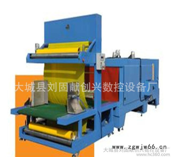 耐火材料热缩机防火保温板塑封机生产厂图片, 耐火材料热缩机防火 l型封切机图6