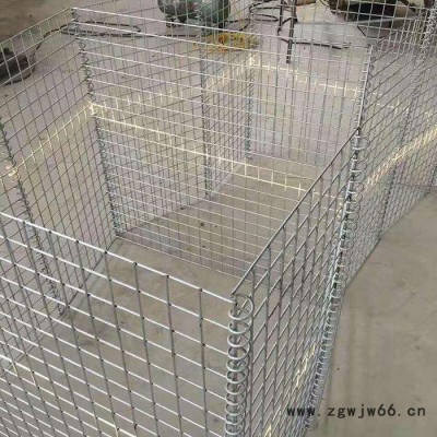 加筋格宾网六角铁丝网 热镀锌固滨笼 金属网格生态石笼网 加工定做