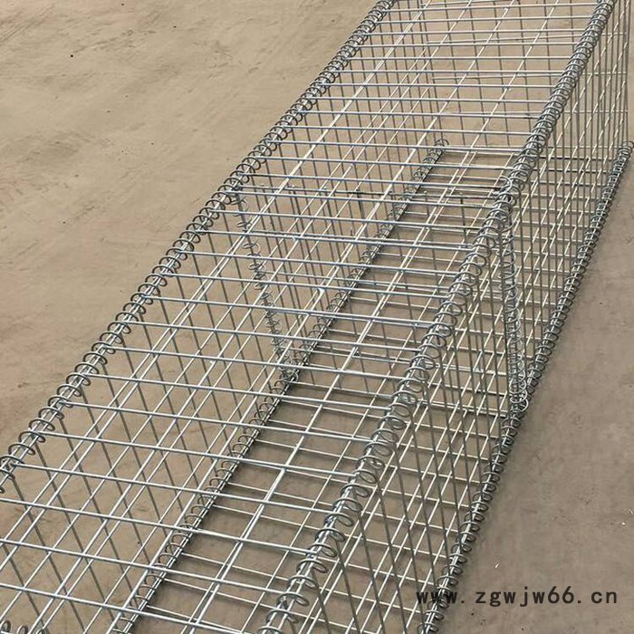 加筋格宾网六角铁丝网 热镀锌固滨笼 金属网格生态石笼网 加工定做图2