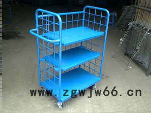 供应物流台车、巧固架、立式托盘、轮胎架、铁板箱、金属网箱、布袋车、烟草笼车、料架、汽车零部件转运架、工位车、堆垛货架图2