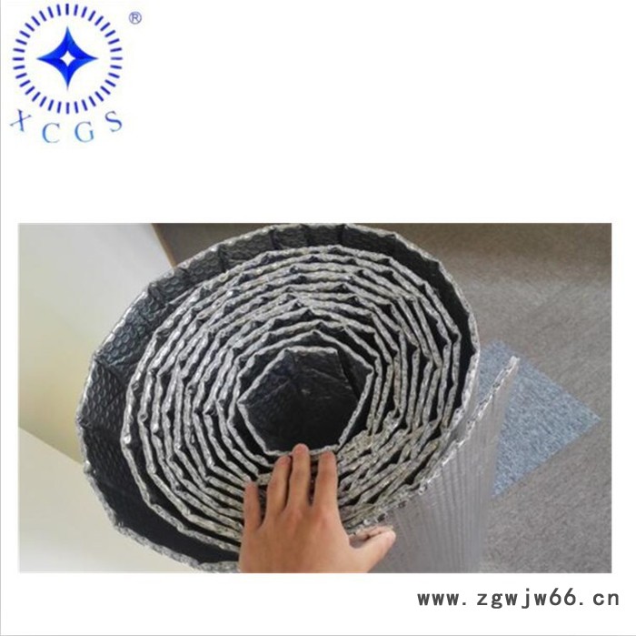 建筑材料铝箔气泡保温材料 厂房楼顶隔热材料图7